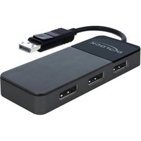 DELOCK DisplayPort 1.4 Splitter 1xDP in > 3xDP out