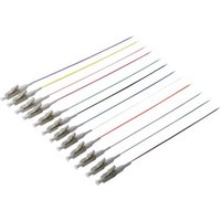 DIGITUS LWL Pigtails LC simplex OM3 12Stk 2.00m