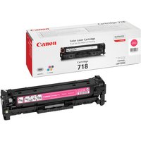 Canon 718 Magenta - magenta - original - toner cartridge