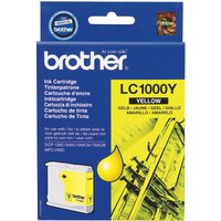 Brother LC1000Y - yellow - original - ink cartridge