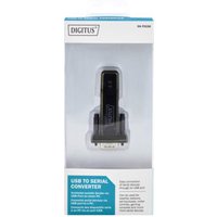 DIGITUS Adapter USB2.0/A -> seriell D-Sub9 St/St + 0.8m Kab retail
