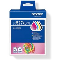 Brother LC527XL Value Pack - 4-pack - High Yield - black, yellow, cyan, magenta - original - ink cartridge