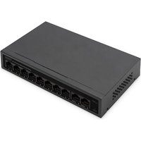 DIGITUS Switch 8+2Port  10/100  30W FE PoE Unmanaged schwa DIGITUS Switch 8+2Port  10/100  30W FE PoE Unmanaged schwa