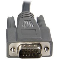 StarTech.com 6 ft Ultra-Thin USB VGA 2-in-1 KVM Cable (SVUSBVGA6) - keyboard / video / mouse (KVM) cable - 1.8 m
