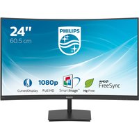 Philips E-line 241E1SC - LED monitor - curved - Full HD (1080p) - 24"
