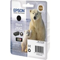 Epson 26XL - XL - black - original - ink cartridge