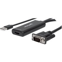 MANHATTAN VGA und USB auf HDMI Konverter