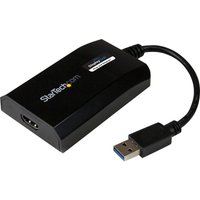 Startech USB 3.0 to HDMI External Video Card Adapter - DisplayLink Certified - 1920x1200 - MultiMonitor Graphics Adapter - Supports Mac & Windows (USB32HDPRO) - adapter cable - HDMI / USB - 16 cm