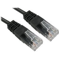 Cables Direct patch cable - 2 m - black
