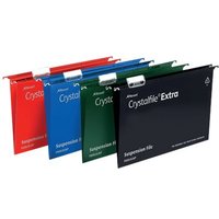 Click to view product details and reviews for Crystalfile Extra Hanging File For Foolscap Capacity 150 Sheets Black Pack Of 25. Click to view product details and reviews for Crystalfile Extra Hanging File For Foolscap Capacity 150 Sheets Black Pack Of 25.
