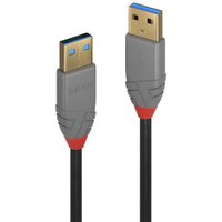 Lindy Anthra Line - USB cable - USB Type A to USB Type A - 1 m