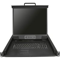 STARTECH 8-Port Rackmount KVM Console
