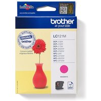 Brother LC121M - magenta - original - ink cartridge