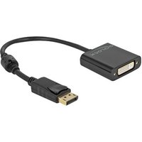 DELOCK Adapter DisplayPort 1.2 zu DVI Buchse 4K Aktiv Black