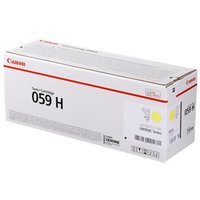 Click to view product details and reviews for Canon 059 H High Capacity Yellow Original Toner Cartridge. Click to view product details and reviews for Canon 059 H High Capacity Yellow Original Toner Cartridge.