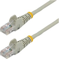 StarTech.com 0.5m Gray Cat5e / Cat 5 Snagless Ethernet Patch Cable 0.5 m - patch cable - 50 cm - grey