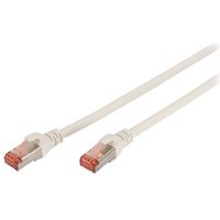 DIGITUS CAT 6 S/FTP Patchkabel, 10 Stück, 5m, weiß DIGITUS CAT 6 S/FTP Patchkabel, 10 Stück, 5m, weiß