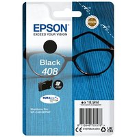 Click to view product details and reviews for Epson 408 Black Original Ink Cartridge. Click to view product details and reviews for Epson 408 Black Original Ink Cartridge.
