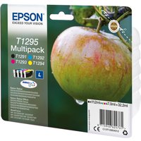 Epson T1295 Multipack - 4-pack - L size - black, yellow, cyan, magenta - original - ink cartridge