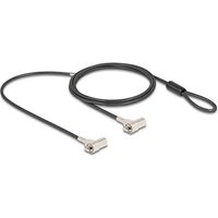 NAVILOCK Dual Notebook Sicherungskabel 2 Kesnington Slots