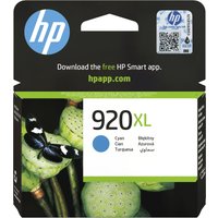 HP 920XL - High Yield - cyan - original - ink cartridge