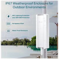 TP-Link Omada EAP610-Outdoor - radio access point - Wi-Fi 6 - cloud-managed