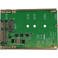 Startech M.2 SATA SSD to 2.5in SATA Adapter - M.2 NGFF to SATA Converter - 7mm - Open-Frame Bracket - M2 Hard Drive Adapter (SAT32M225) - storage controller - SATA 6Gb/s - SATA 6Gb/s