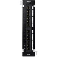 TRENDnet Patchpanel 12-Port Cat6 ungeschirmt Wall Mount