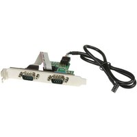 StarTech.com Motherboard Serial Port - Internal - 2 Port - Bus Powered - FTDI USB to Serial Adapter - USB to RS232 Adapter (ICUSB232INT2) - serial adapter - USB - RS-232 x 2
