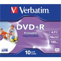 Verbatim DataLifePlus - DVD+R x 10 - 4.7 GB - storage media