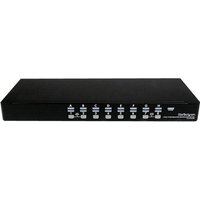 StarTech.com 16 Port 1U Rackmount USB KVM Switch with OSD (SV1631DUSBU) - KVM switch - 16 ports