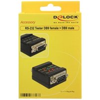 DELOCK RS-232 Tester DB9 -> DB9 Bu/St