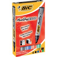 Click to view product details and reviews for Bic Marking 2300 Marker Black Red Blue Green Pack Of 4. Click to view product details and reviews for Bic Marking 2300 Marker Black Red Blue Green Pack Of 4.