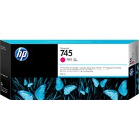 HP 745 - high capacity - magenta - original - DesignJet - ink cartridge