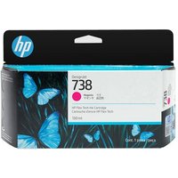 HP 738 130-ml Magenta DesignJet Ink Cart