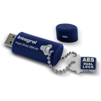 Integral Crypto Dual - USB flash drive - 8 GB
