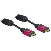 DELOCK HDMI Kabel High Speed A -> A St/St 3.00m Premi