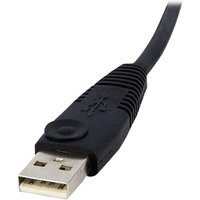 StarTech.com 1 5ft / 4m 4-in-1 USB Dual Link DVI-D KVM Switch Cable w/ Audio & Microphone (DVID4N1USB15) - keyboard / mouse / video / audio cable - 4.6 m