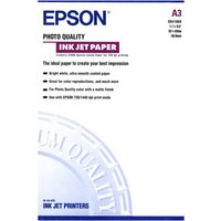 Click to view product details and reviews for Epson Photo Quality Ink Jet Paper Paper Matte 100 Sheets A3 102 G M². Click to view product details and reviews for Epson Photo Quality Ink Jet Paper Paper Matte 100 Sheets A3 102 G M².