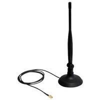 DELOCK WL-Antenne RP-SMA 4dBi Kippgelenk Standfuß magnet.