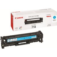 Canon 718 Cyan - cyan - original - toner cartridge