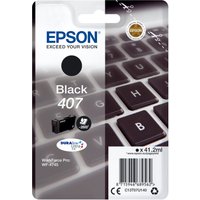 Epson 407 - L size - black - original - ink cartridge
