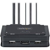STARTECH 2-Port Hybrid Kabel KVM Switch