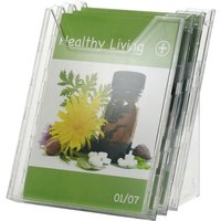 Click to view product details and reviews for Durable Combiboxx Set L Literature Holder For A4 Transparent. Click to view product details and reviews for Durable Combiboxx Set L Literature Holder For A4 Transparent.