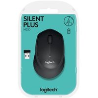 Logitech Wireless Mouse M330 silent plus black retail