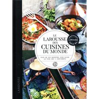 Couverture du Larousse des cuisines du monde