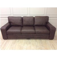 Click to view product details and reviews for Sloane 4 Seater Sofa In Saloon Dark Brown Leather. Click to view product details and reviews for Sloane 4 Seater Sofa In Saloon Dark Brown Leather.