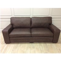 Click to view product details and reviews for Sloane 35 Seater Sofa In Saloon Dark Brown Leather. Click to view product details and reviews for Sloane 35 Seater Sofa In Saloon Dark Brown Leather.