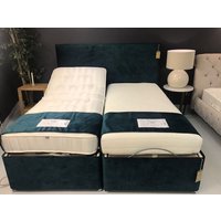 Click to view product details and reviews for Cosmore Headboard With Brent Electric Divans 90cm Each In Longbridge Velvet – Petrol. Click to view product details and reviews for Cosmore Headboard With Brent Electric Divans 90cm Each In Longbridge Velvet – Petrol.