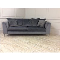Bembridge Scatter Back Extra Large Sofa In Slate Bembridge Scatter Back Extra Large Sofa In Slate